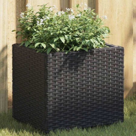 Chậu Trồng Cây : Hình Vuông Bằng Mây Đan - 40 x 40cm 